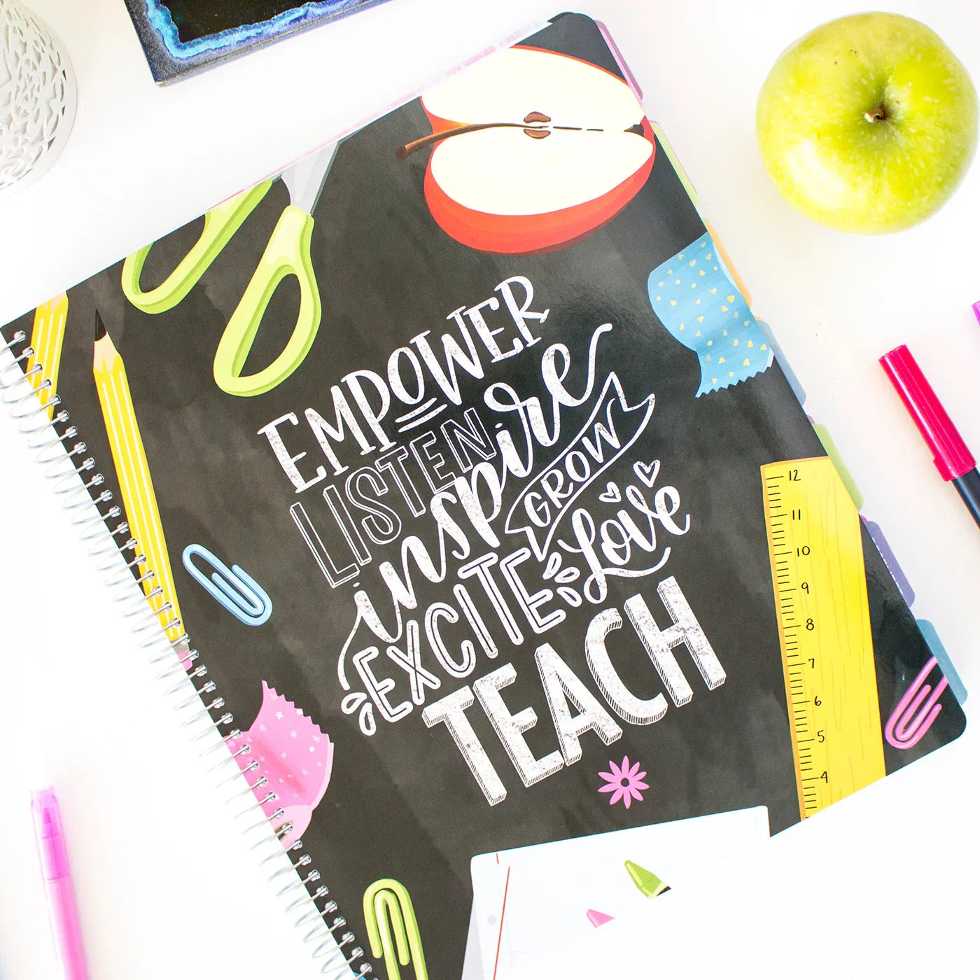 Undated Teacher Planner & Calendar