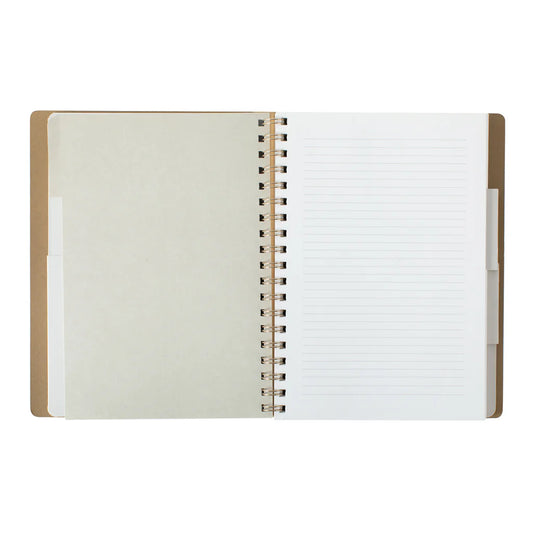 Fringe Standard Workbook Navy Blue Faux Leather