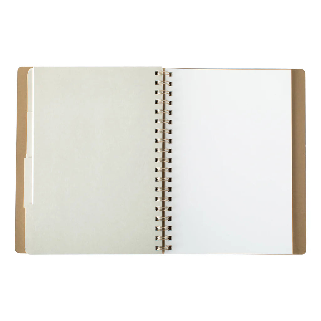 Fringe Standard Workbook Navy Blue Faux Leather