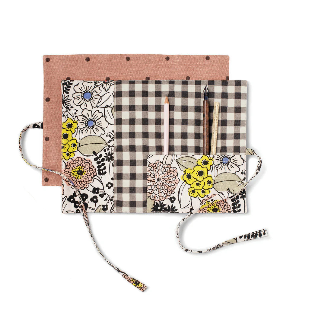 Polka Dot Roll Up Pouch - FRINGE