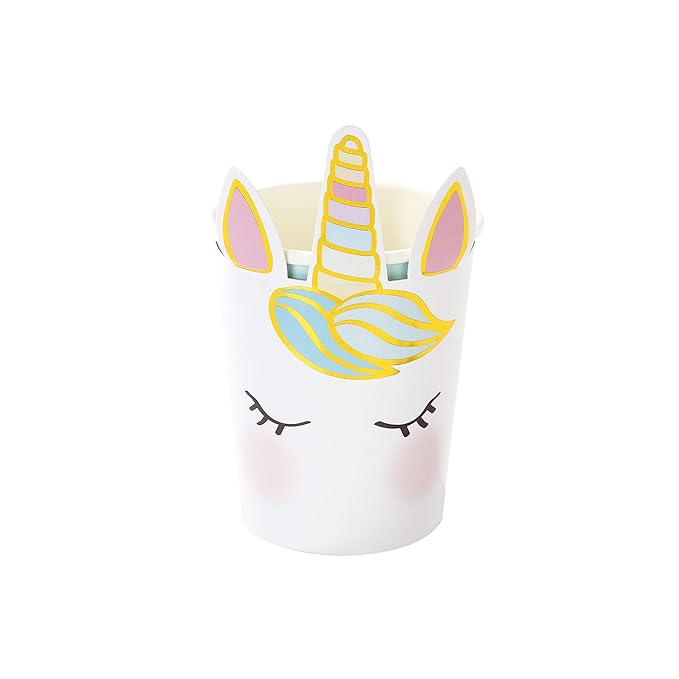 Unicorn paper cups
