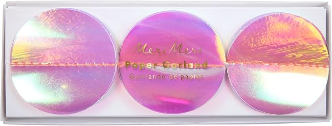 Meri Meri Iridescent Paper Garland