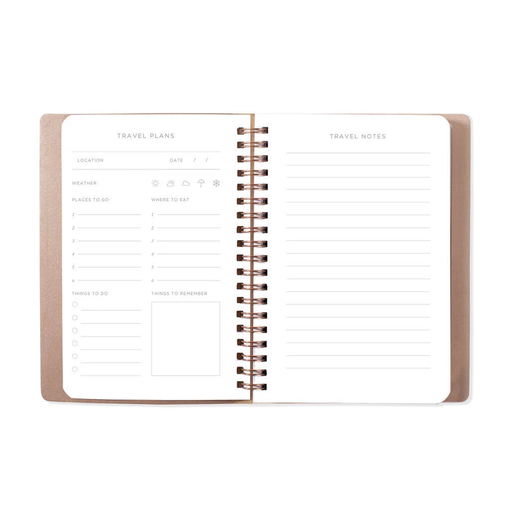 Ivory Classic Type Small Travel Book