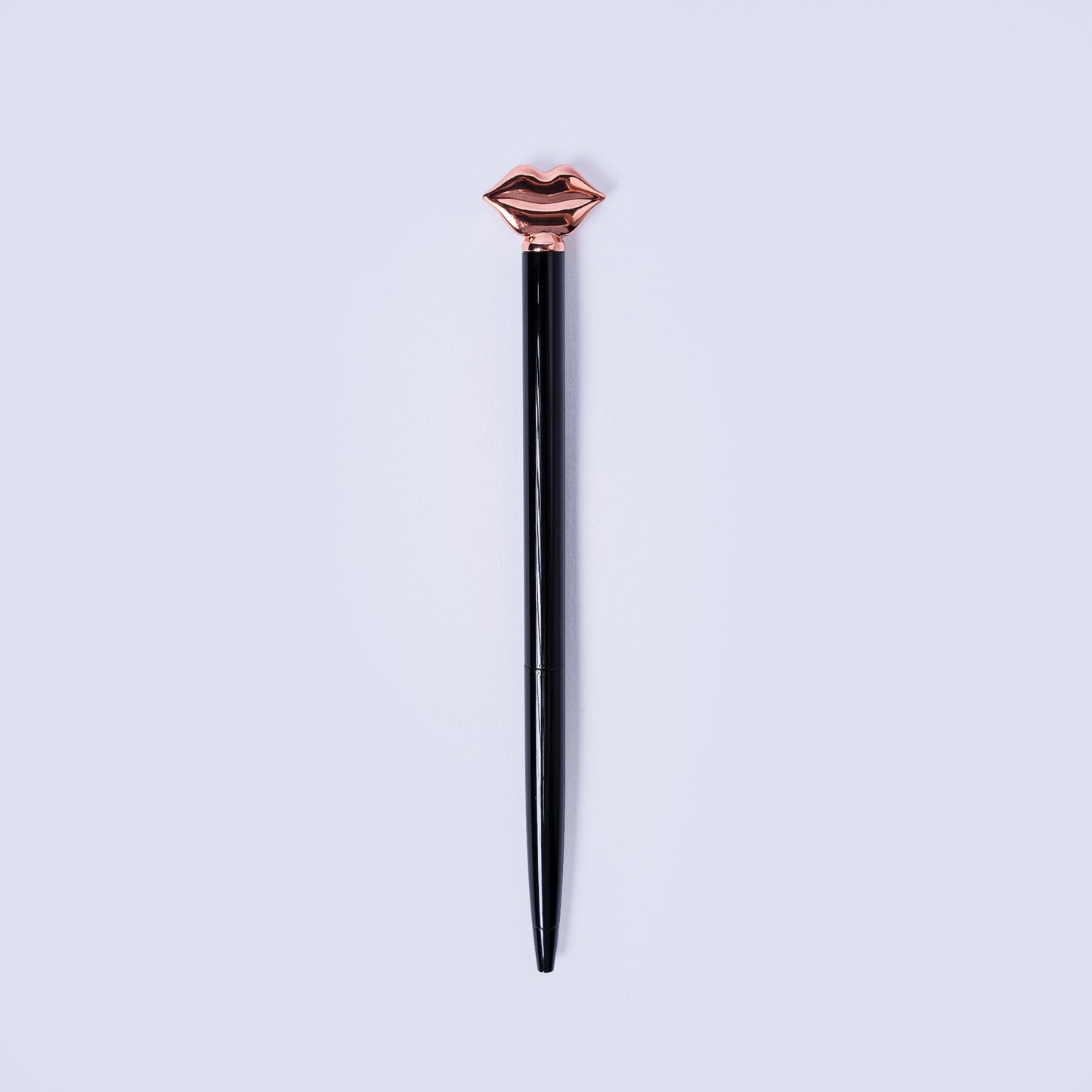 Lips Top Glam Pen (Black & Rose Gold)
