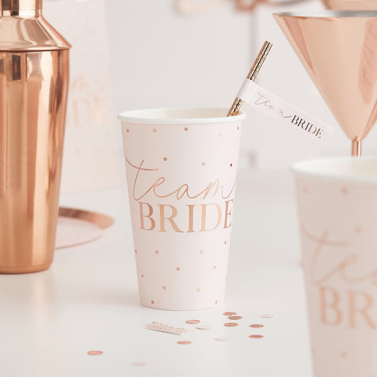 Ginger Ray, Bachelorette, disposable glasses, 16oz, 8 pieces.