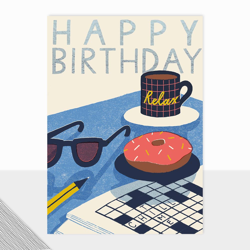 Honcho Happy Birthday Donut Card