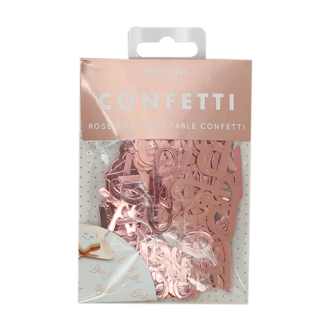 Rose Gold Baby Shower Confetti - Ginger Ray