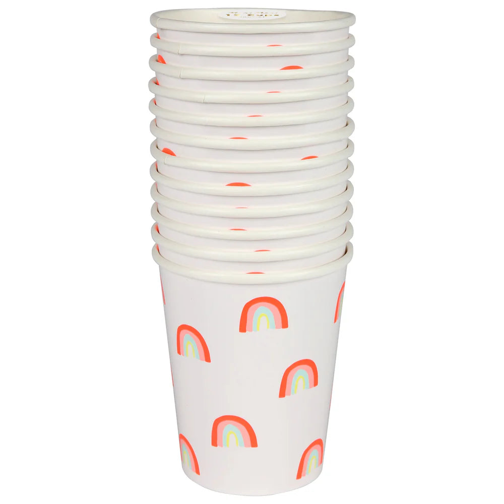 Rainbow Papercups (12pc per pack) - ’ثقه ’ثقه