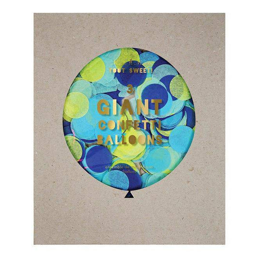 Meri Meri - Blue Giant Confetti Balloon Kit