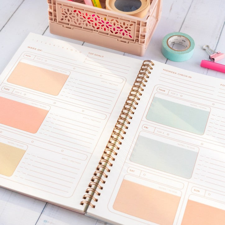 Undated planner - Moonscape