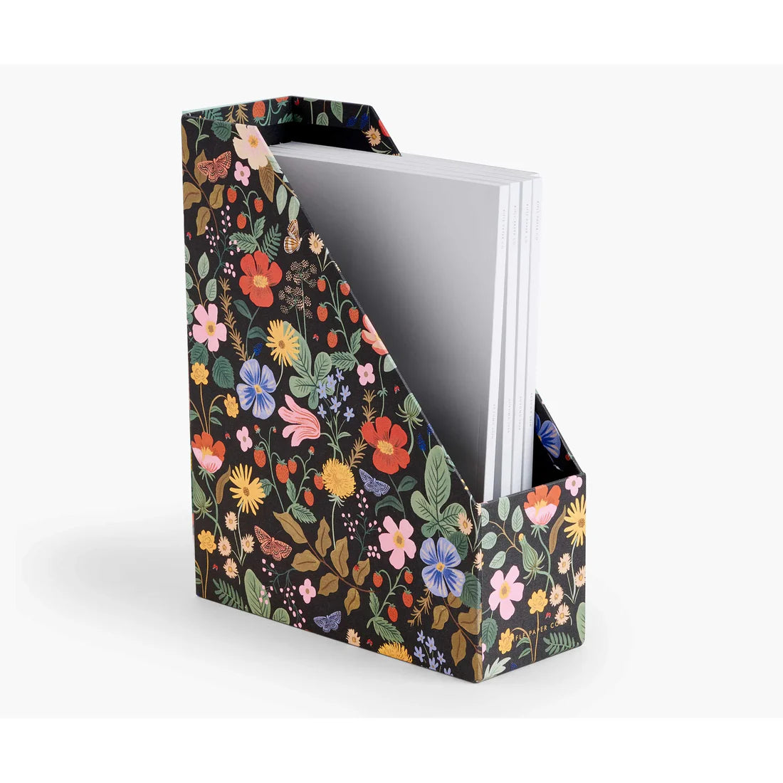 Rifle Paper Co Strawberry Fields Magazine Holder