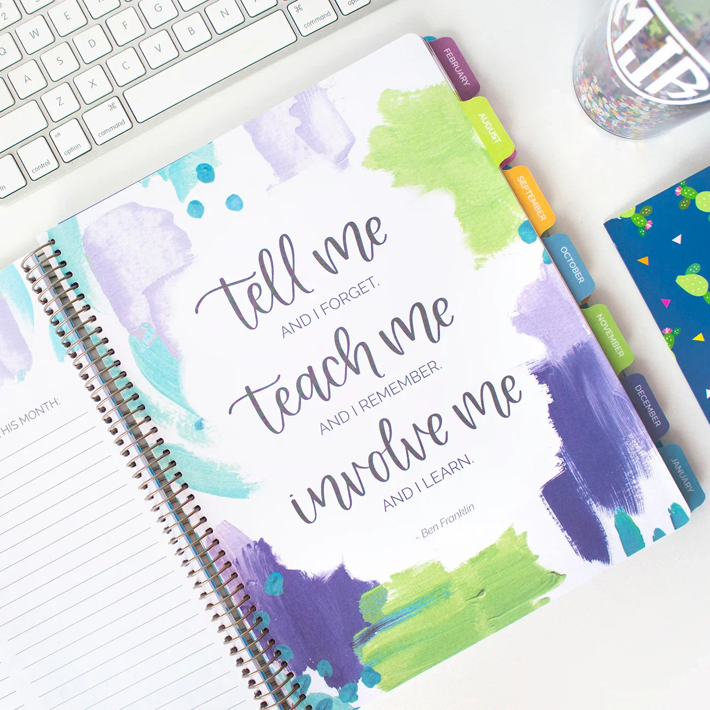 Undated Teacher Planner & Calendar