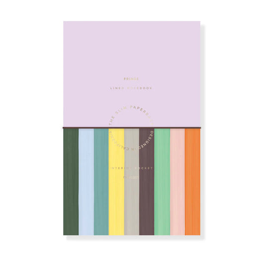 Fringe Bold Stripe Slim Journal