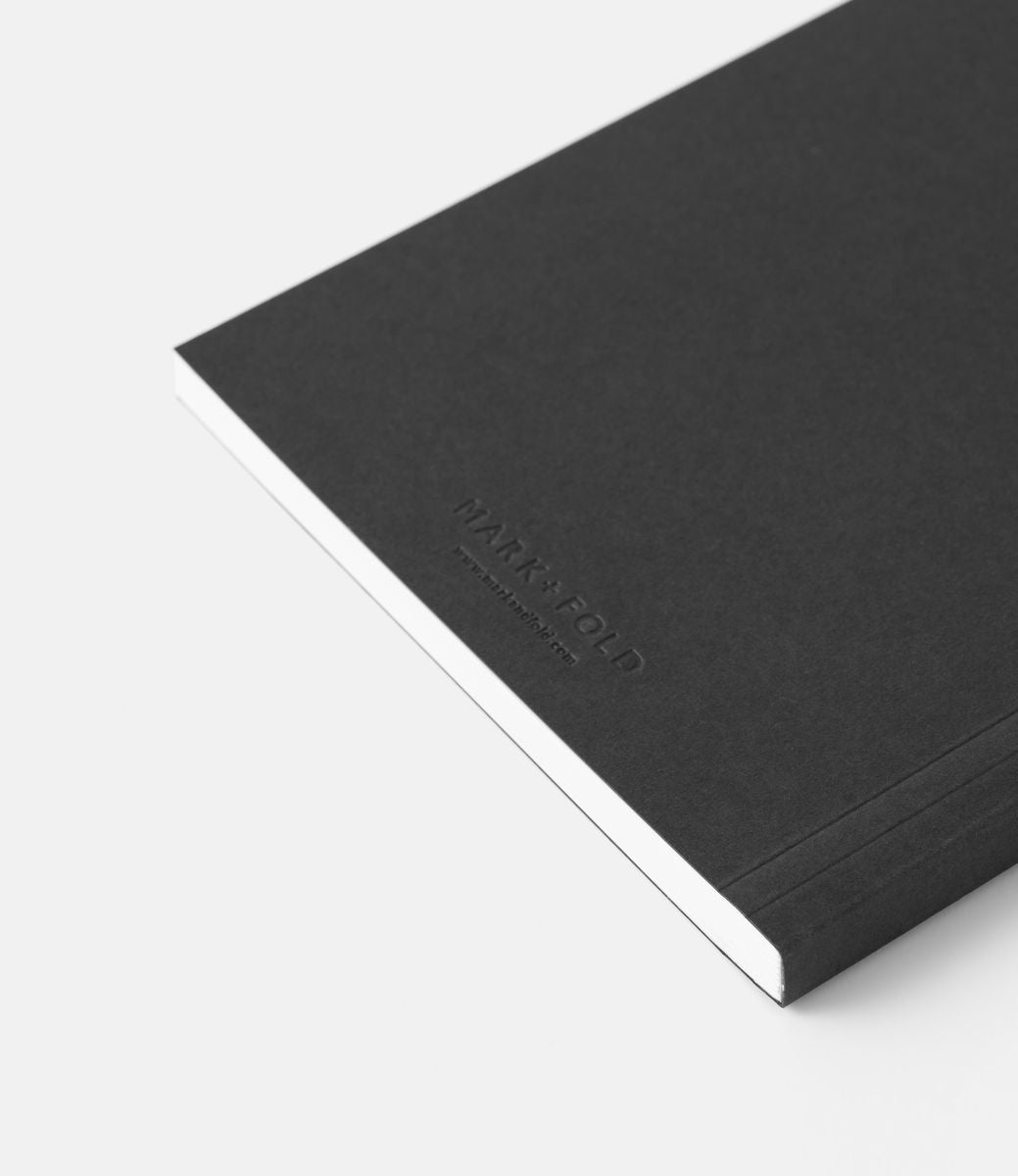 Mark+Fold everyday notebook Flint Black