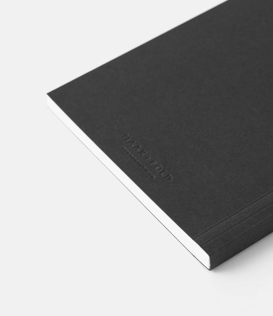 Mark+Fold everyday notebook Flint Black