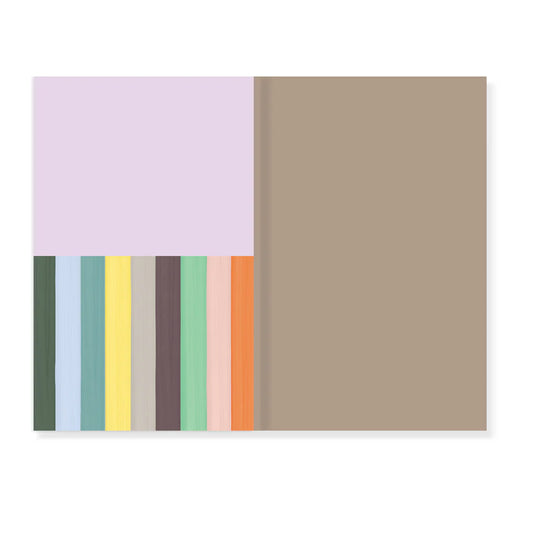 Fringe Bold Stripe Slim Journal