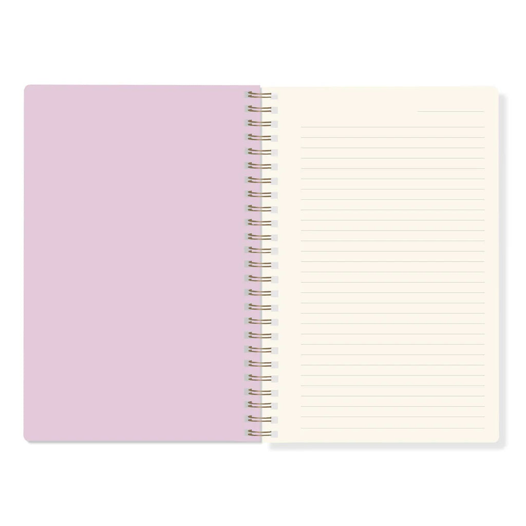 Fringe Color Wheel Slim Paperback Spiral Journal