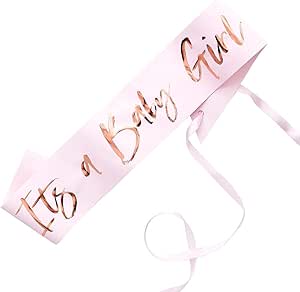 It's a Baby Girl Sashe  - ginger ray