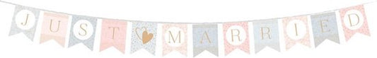 Artebene - paper garland - Just Married