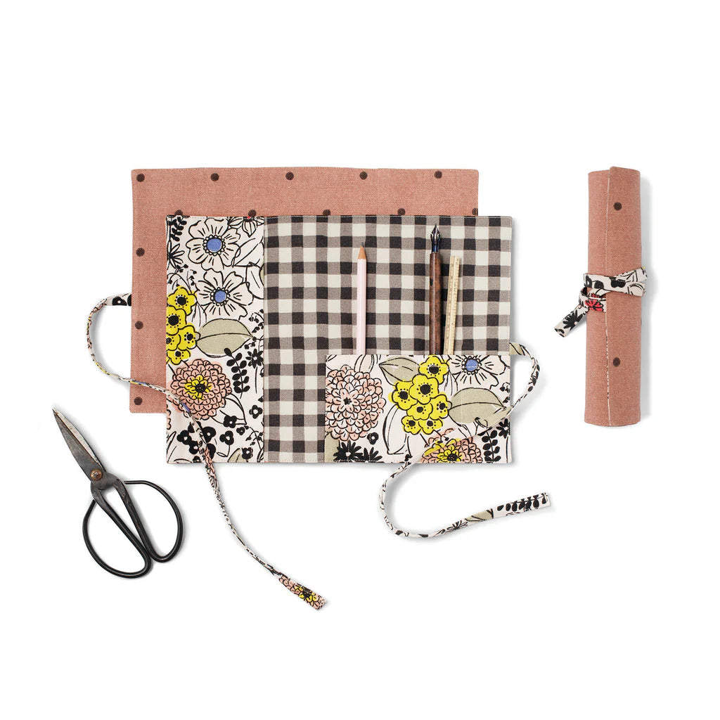 Polka Dot Roll Up Pouch - FRINGE