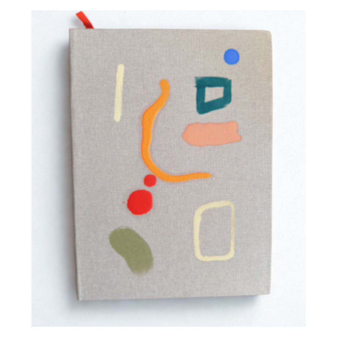 Moglea hand-painted on fabric weekly planner