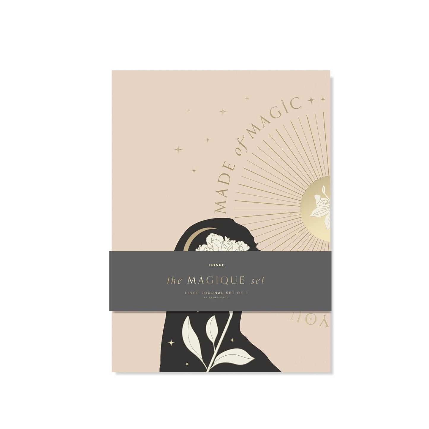 Fringe Studio Journal Set,"Magique Trio", Set of 3