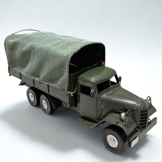 Vintage Olive military truck
