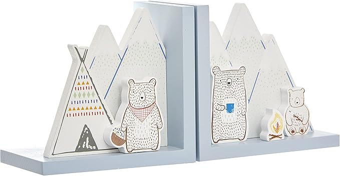 Sass & Belle Bear Camp Bookends