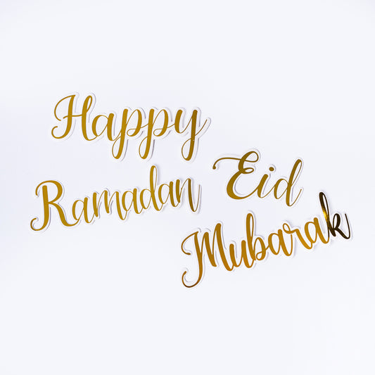 Eid/Ramadan/Happy/Mubarak Cut Outs