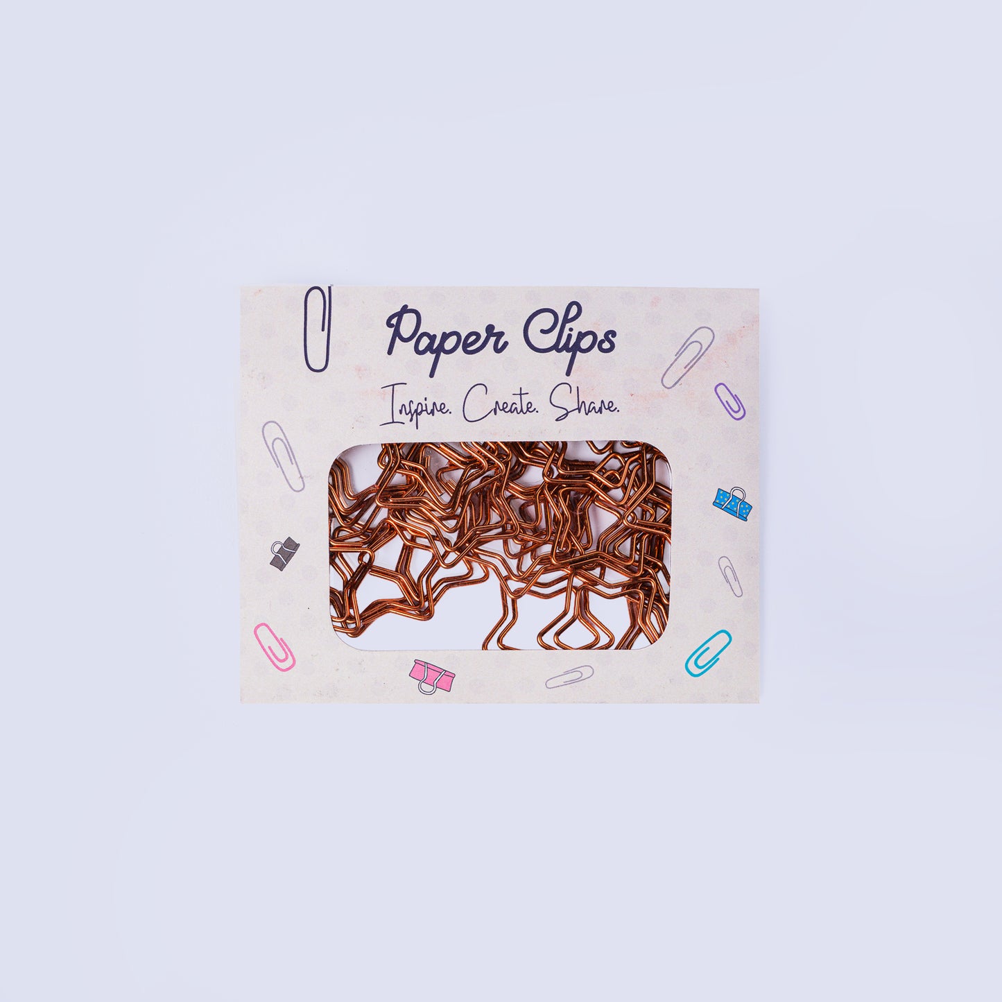 Designer Paper Clips Star Collection.