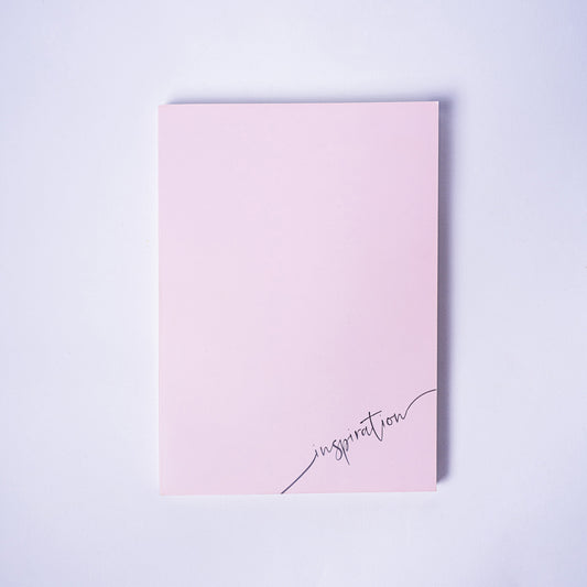 Inspiration Softcover Notebook – Minimal Blush Edition