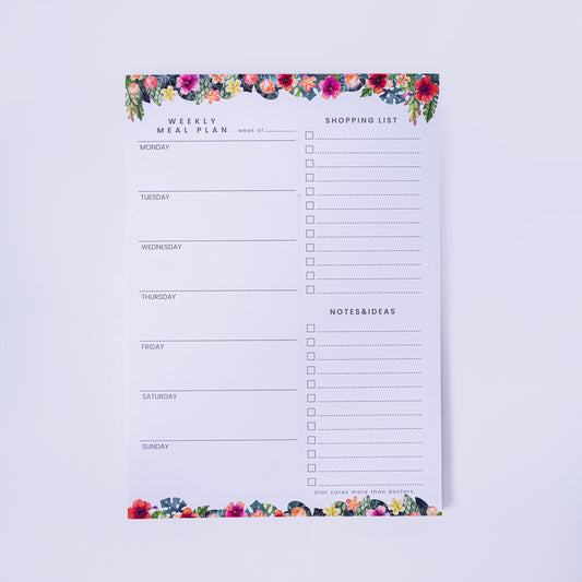 🌿 Magnetic Weekly Meal Planner & Shopping List