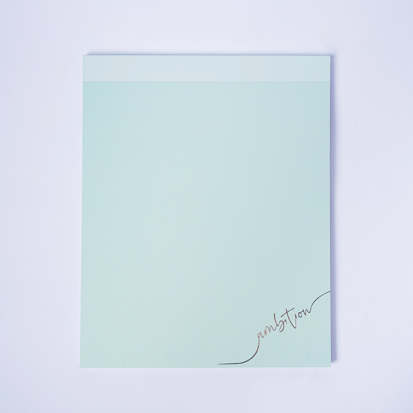 “Ambition” Minimal Notepad