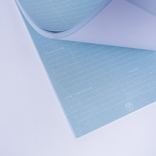Blue “To Do Today” Daily Planner Pad