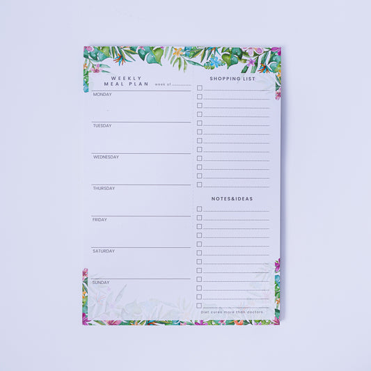 🌿 Magnetic Weekly Meal Planner & Shopping List