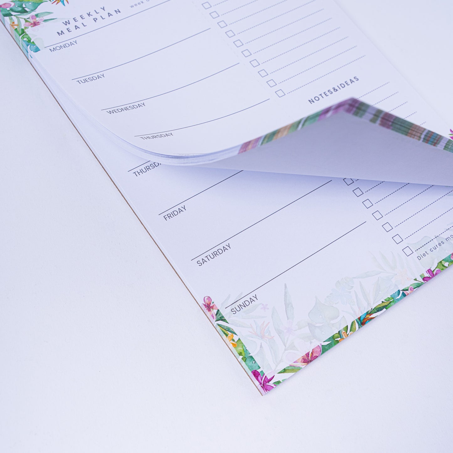 🌿 Magnetic Weekly Meal Planner & Shopping List