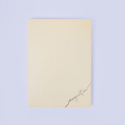 Minimal “Imagination” Notebook – Aesthetic Journal for Notes & Planning