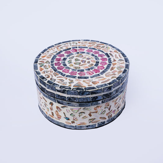 Mother of Pearl Mosaic Box