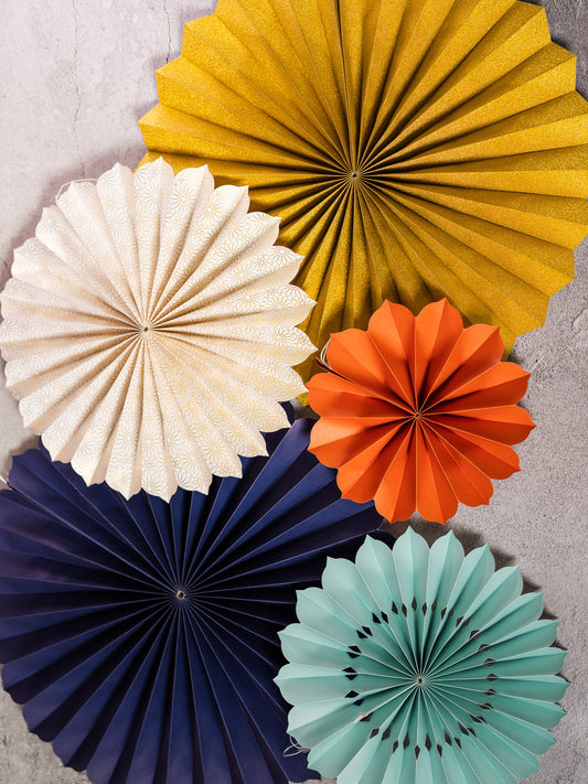 Marrakesh Fan Scalloped Set of 5