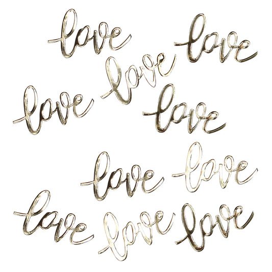 Ginger Ray Confetti deco (love)