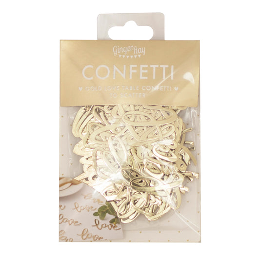 Ginger Ray Confetti deco (love)