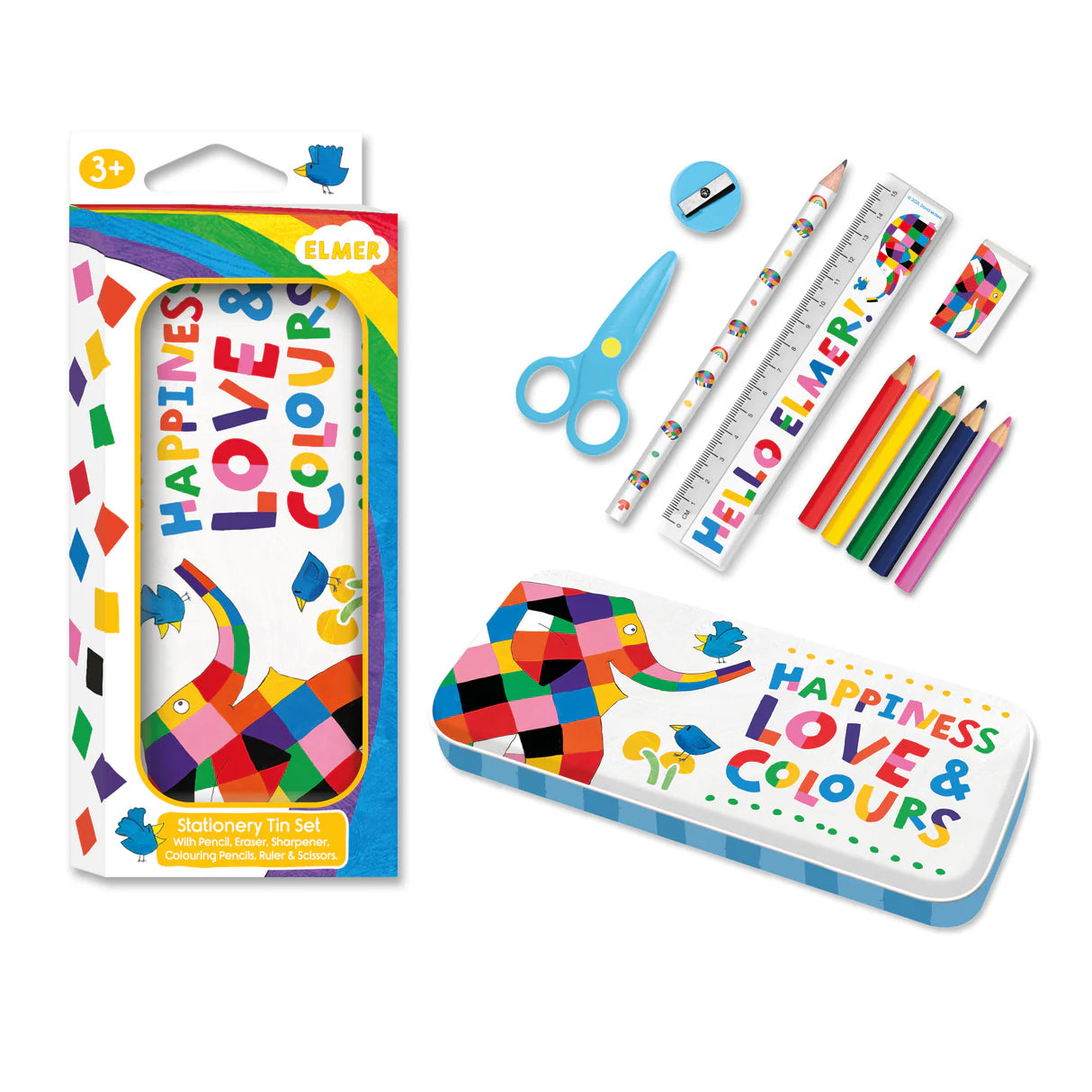 Elmer Children’s Stationery Tin Set