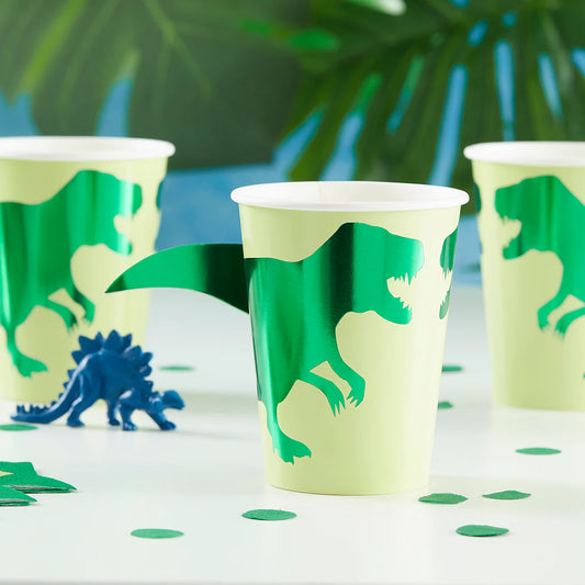 Paper Dinosaur Cups - Ginger Ray
