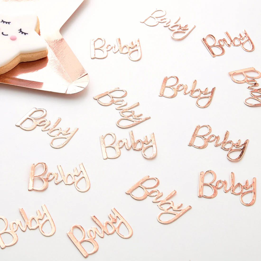 Rose Gold Baby Shower Confetti - Ginger Ray