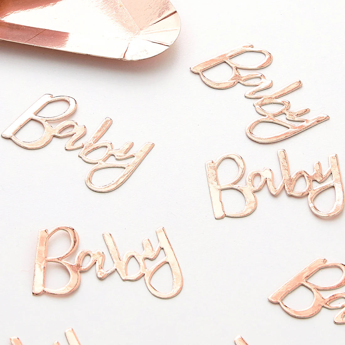 Rose Gold Baby Shower Confetti - Ginger Ray
