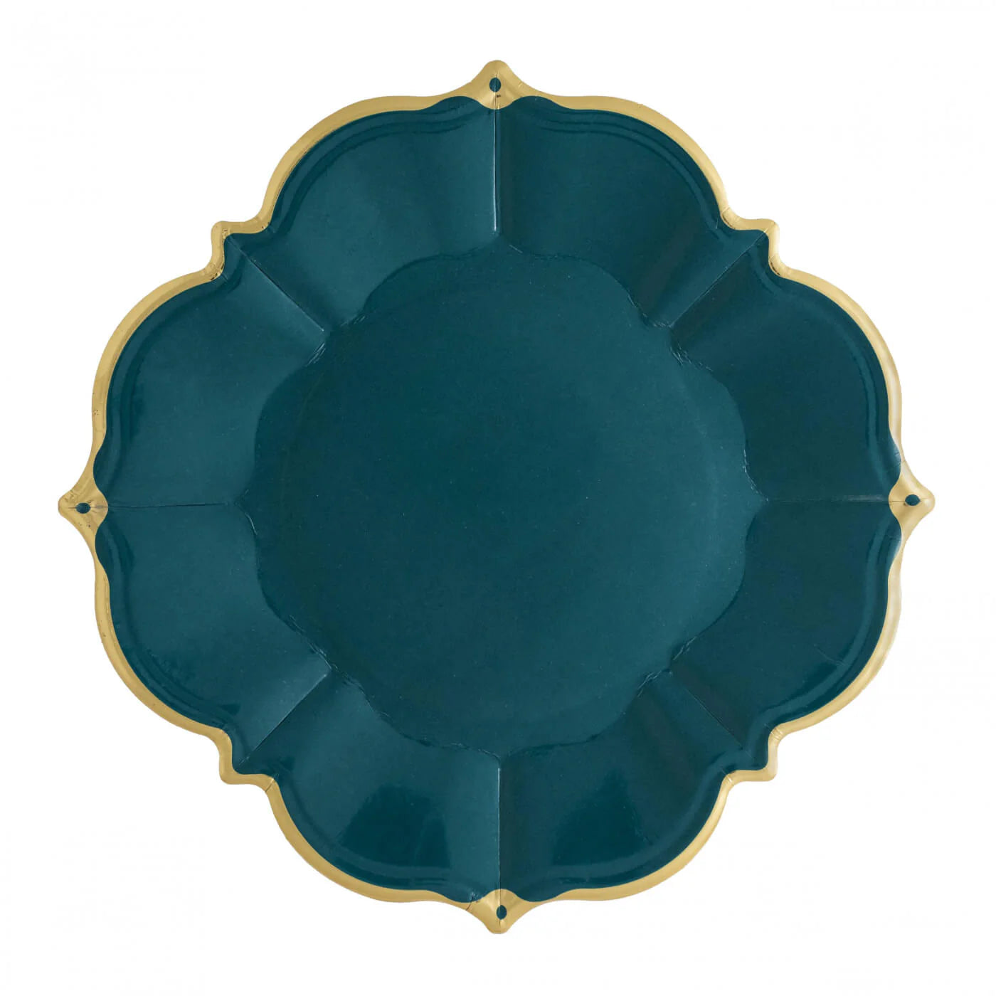 Emerald Lunch Plates (Medium Size)