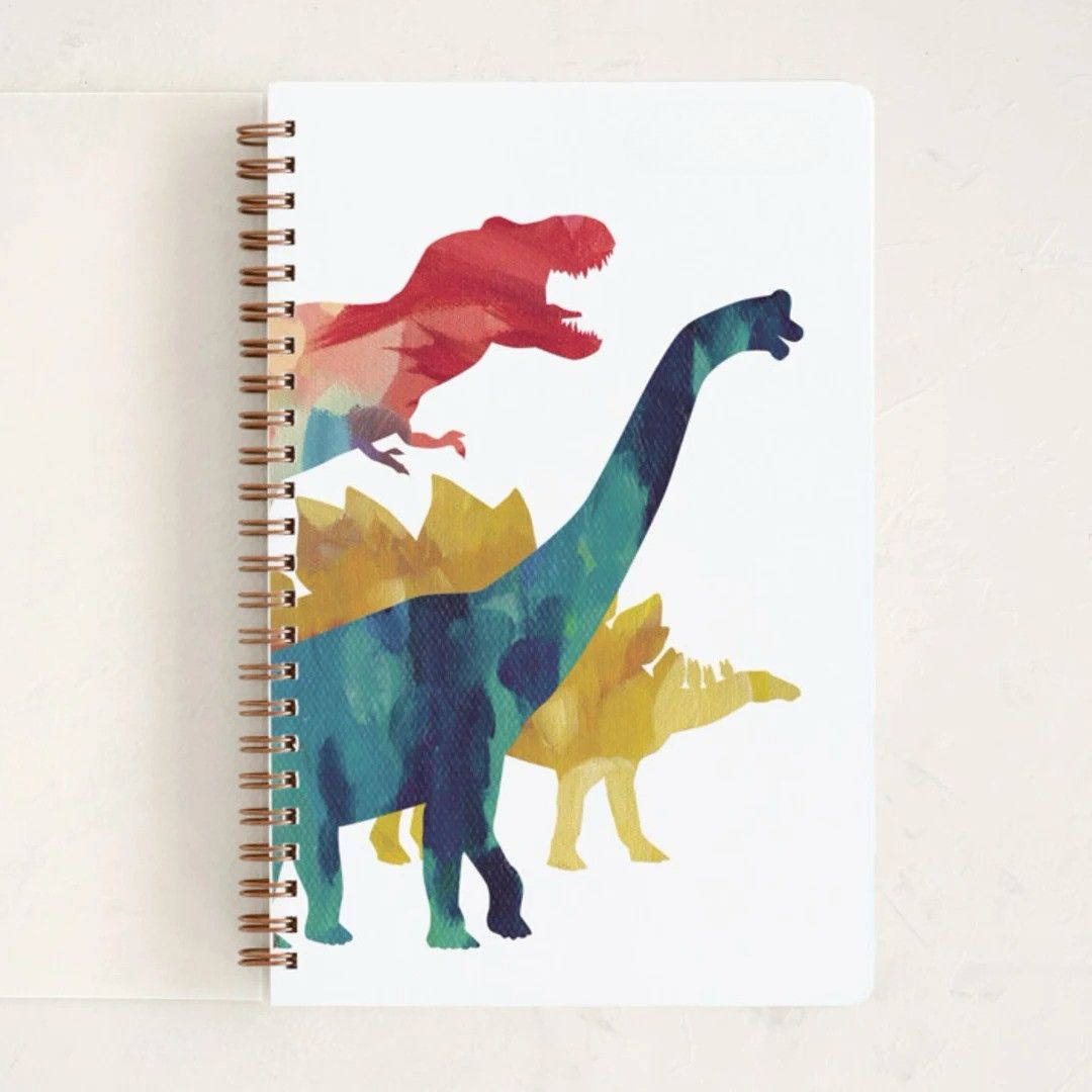 Minted-Dinosaur Stomp Notebook