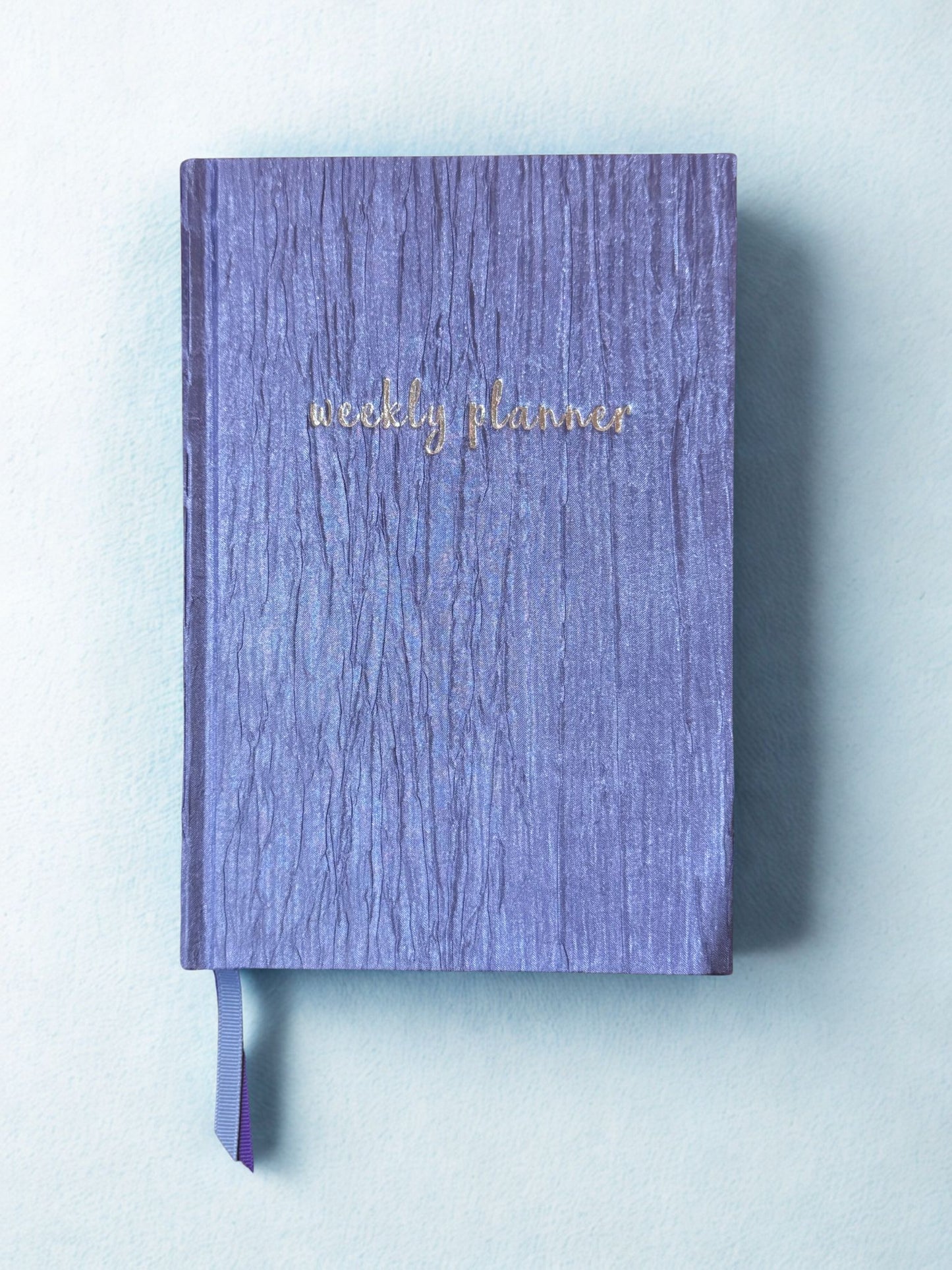 Papier Source -Blue Weekly Planner