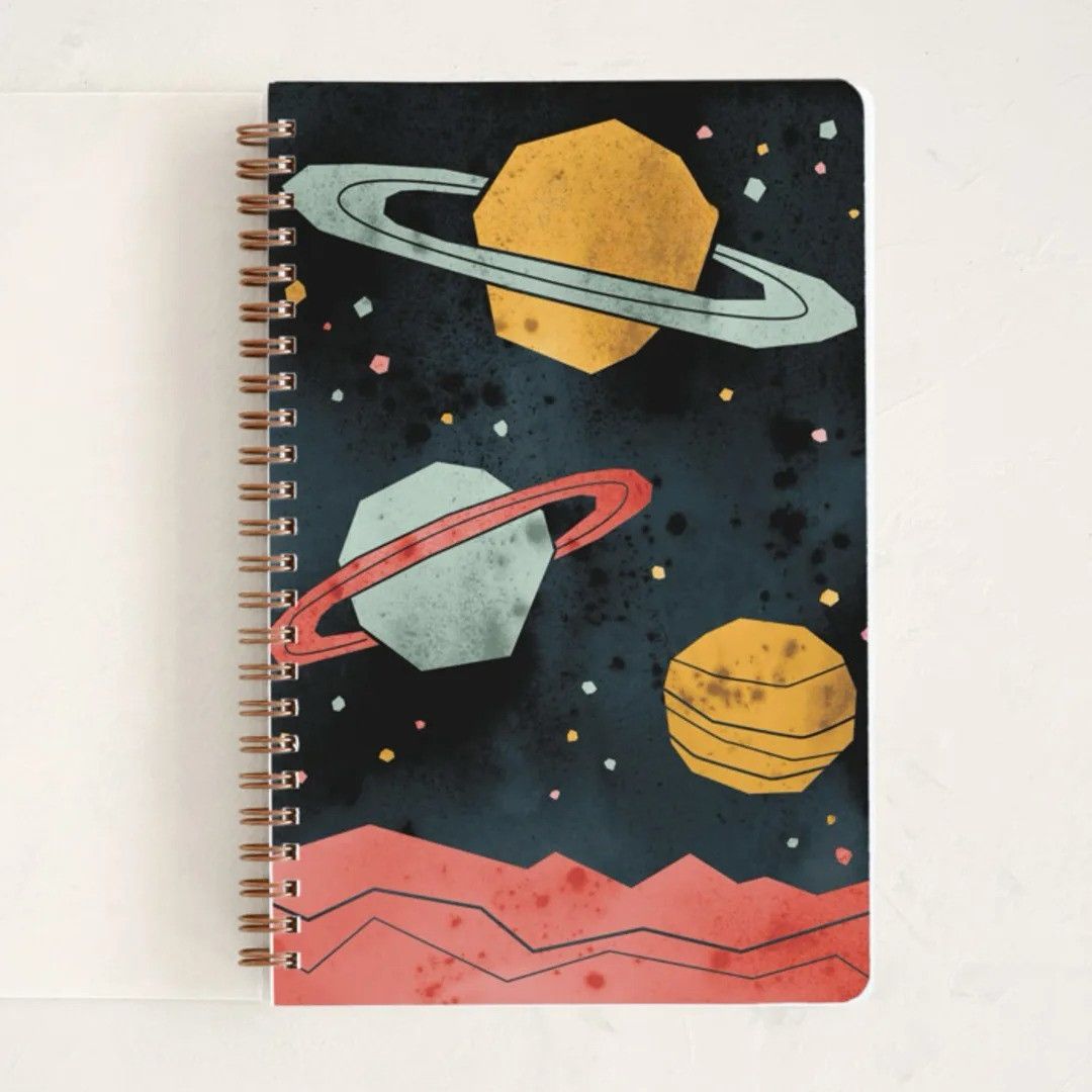 Minted-Space Planets Notebook