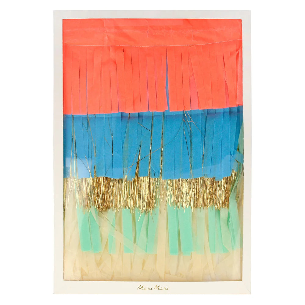 Colorful Large Fringe Garland